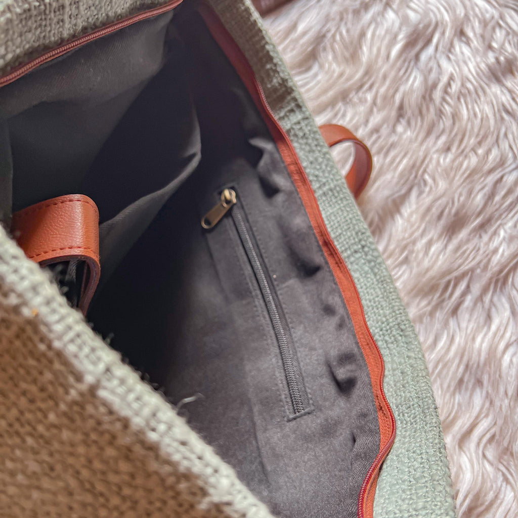 Timeless taupe everyday tote