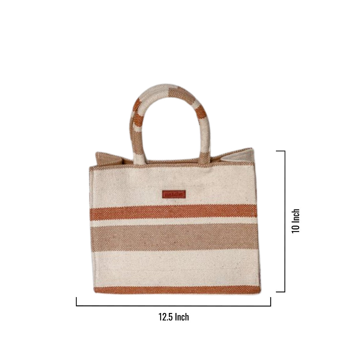 Vintage Brown Box Bag (MEDIUM)