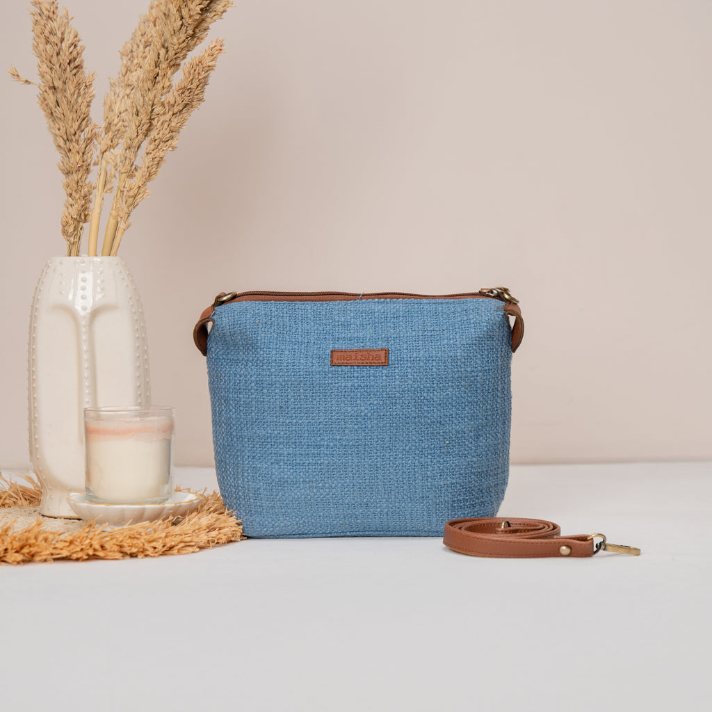 Blue Breeze Pouch / Sling Bag