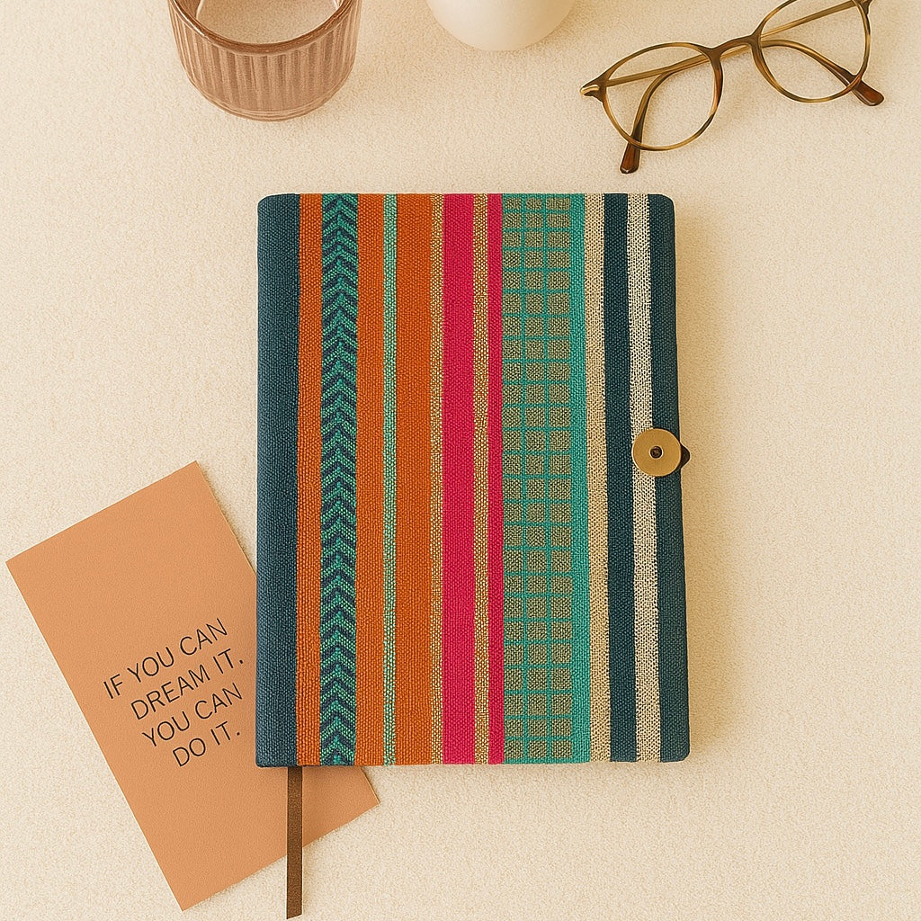 Rainbow Stripes Diary