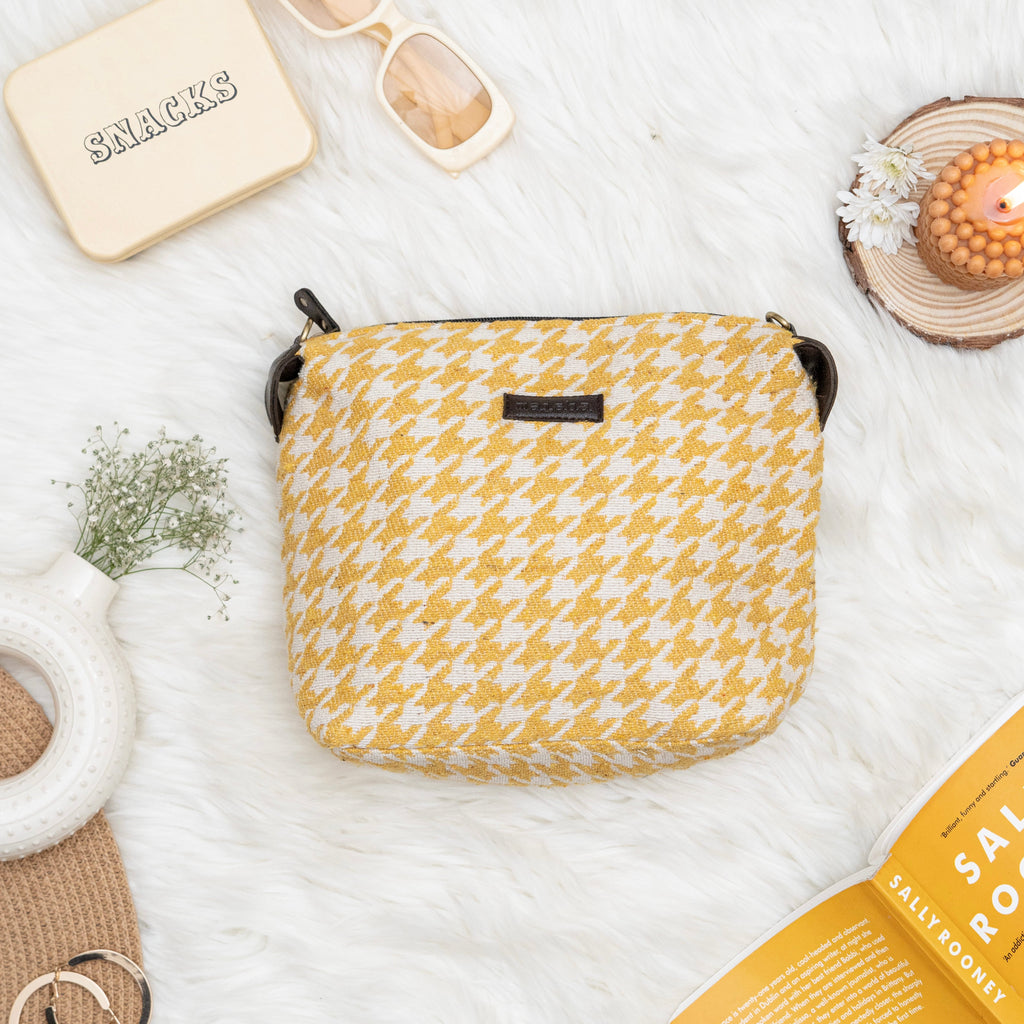 Lemon Poptart Pouch / Sling Bag