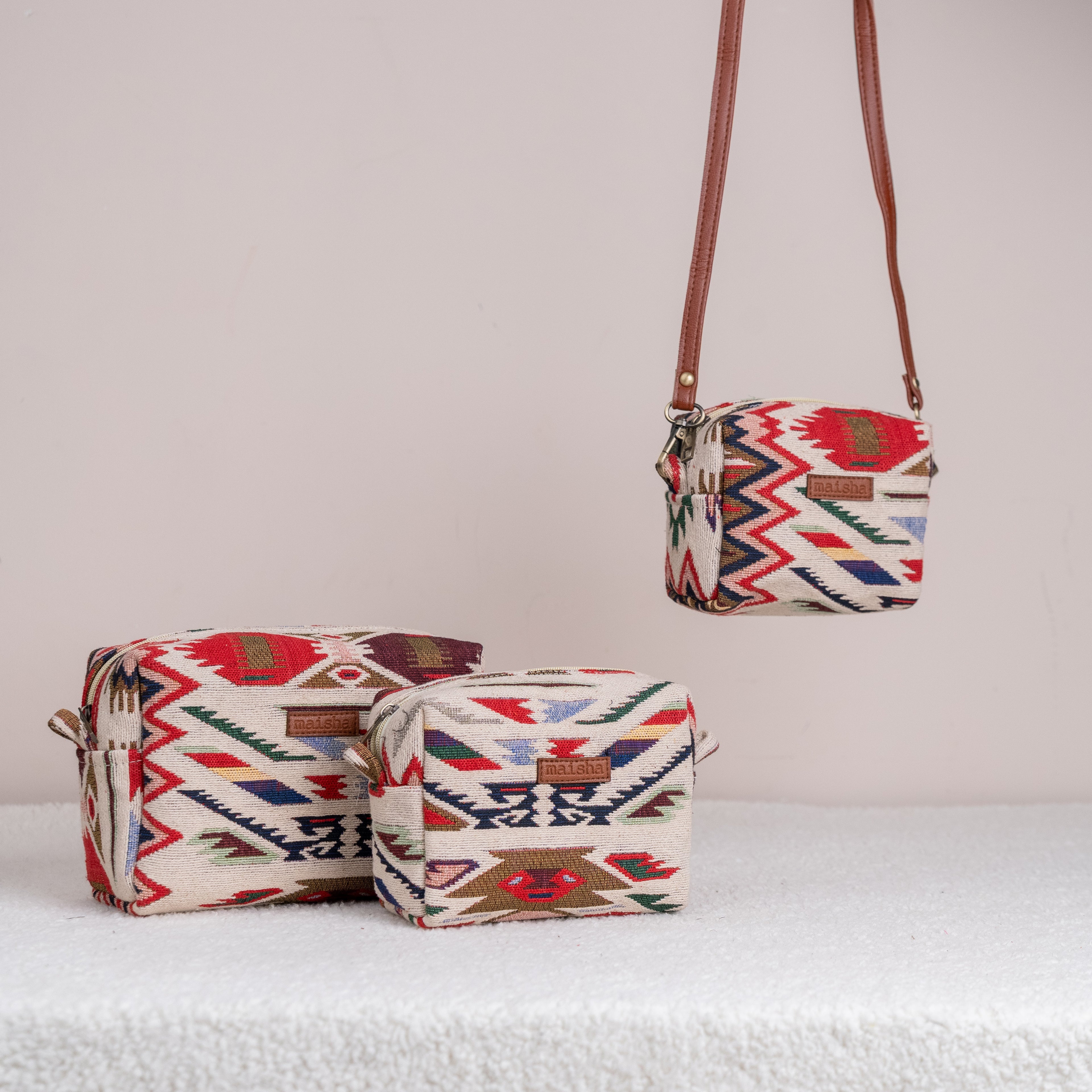 Tribal Weaves Essential Pouch (Set of 3)