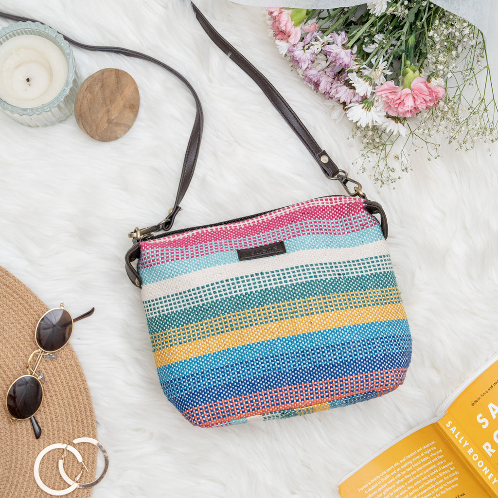 Colourful Remix Pouch / Sling Bag