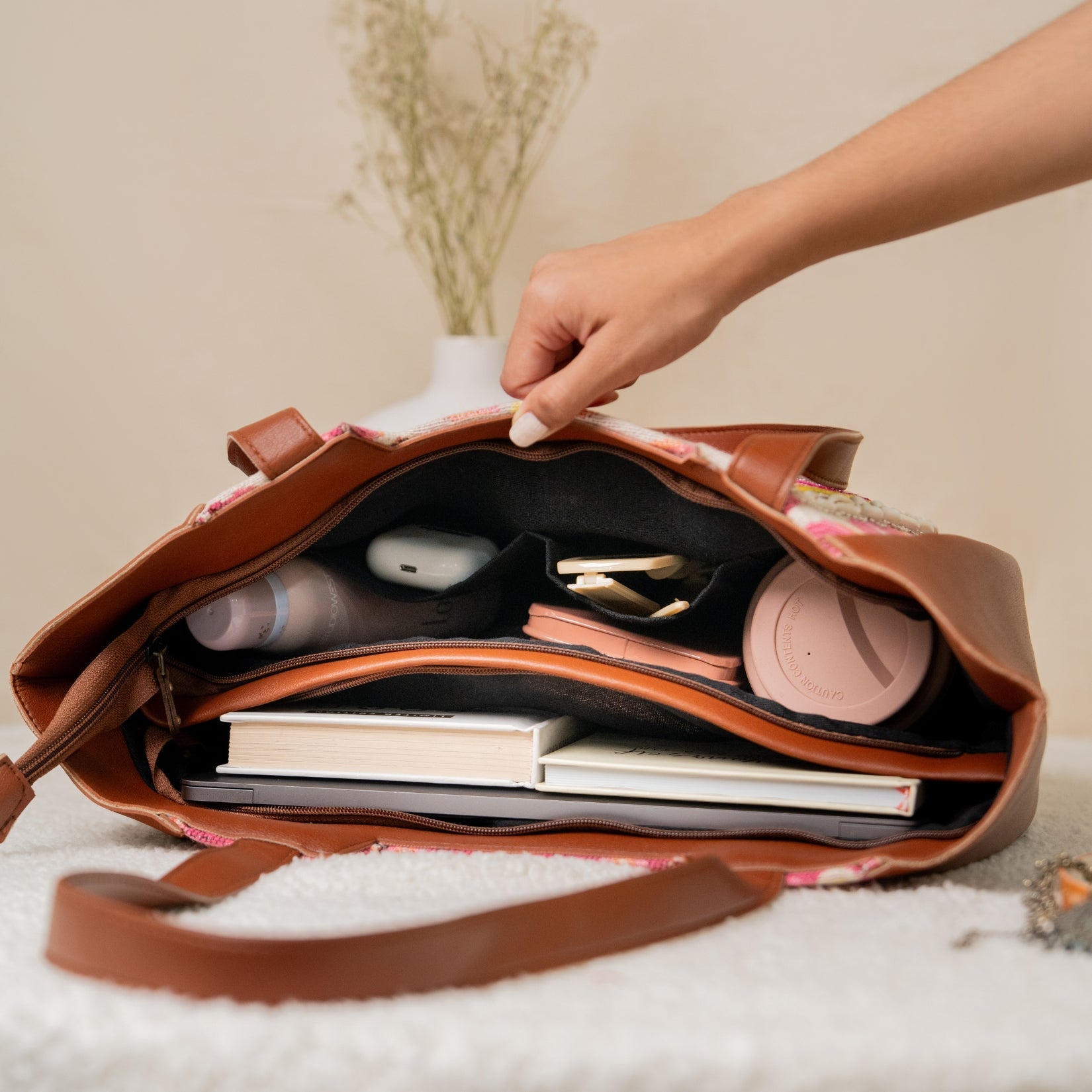 Gulaabo Crescent Bag