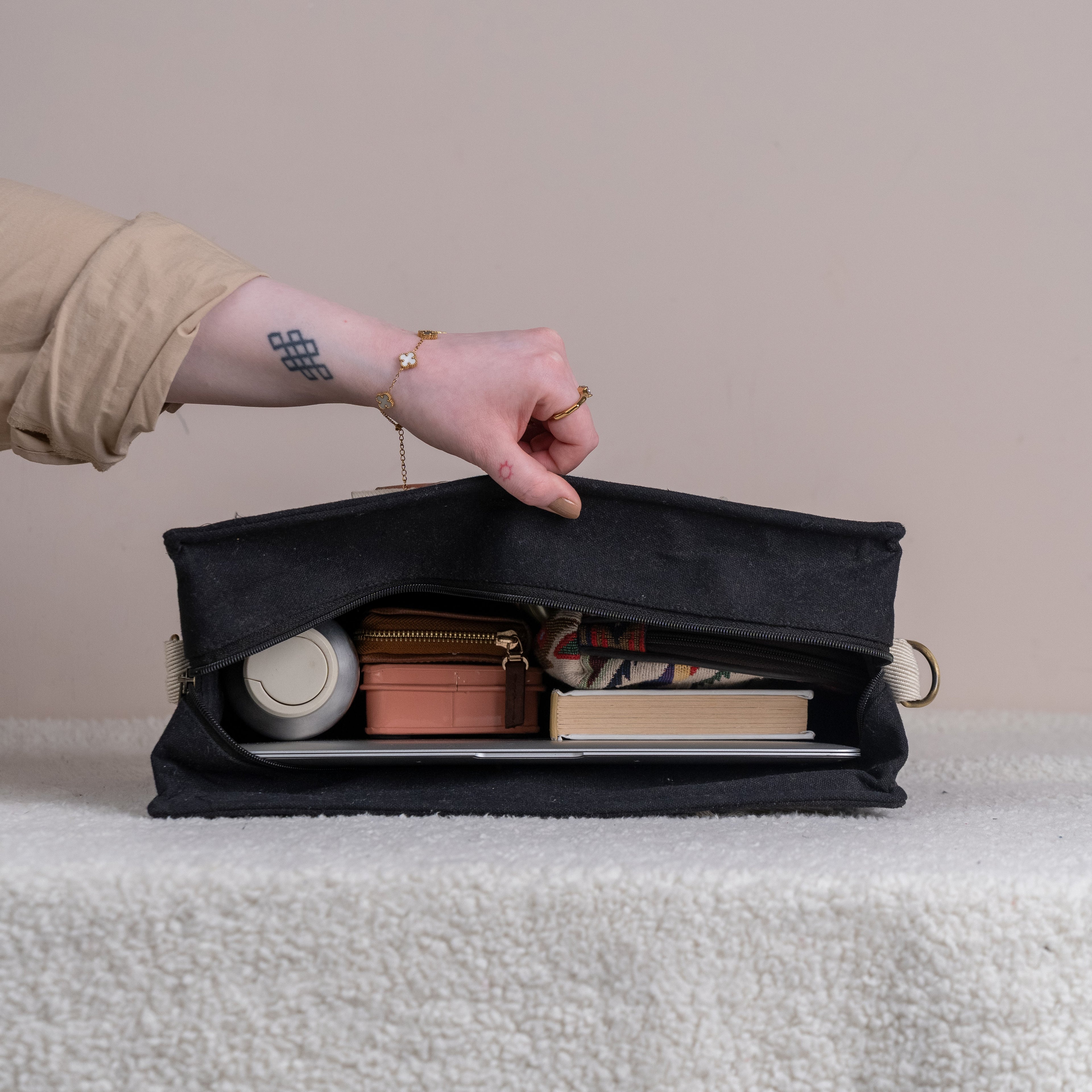 Tribal Weaves Canvas Tote Bag