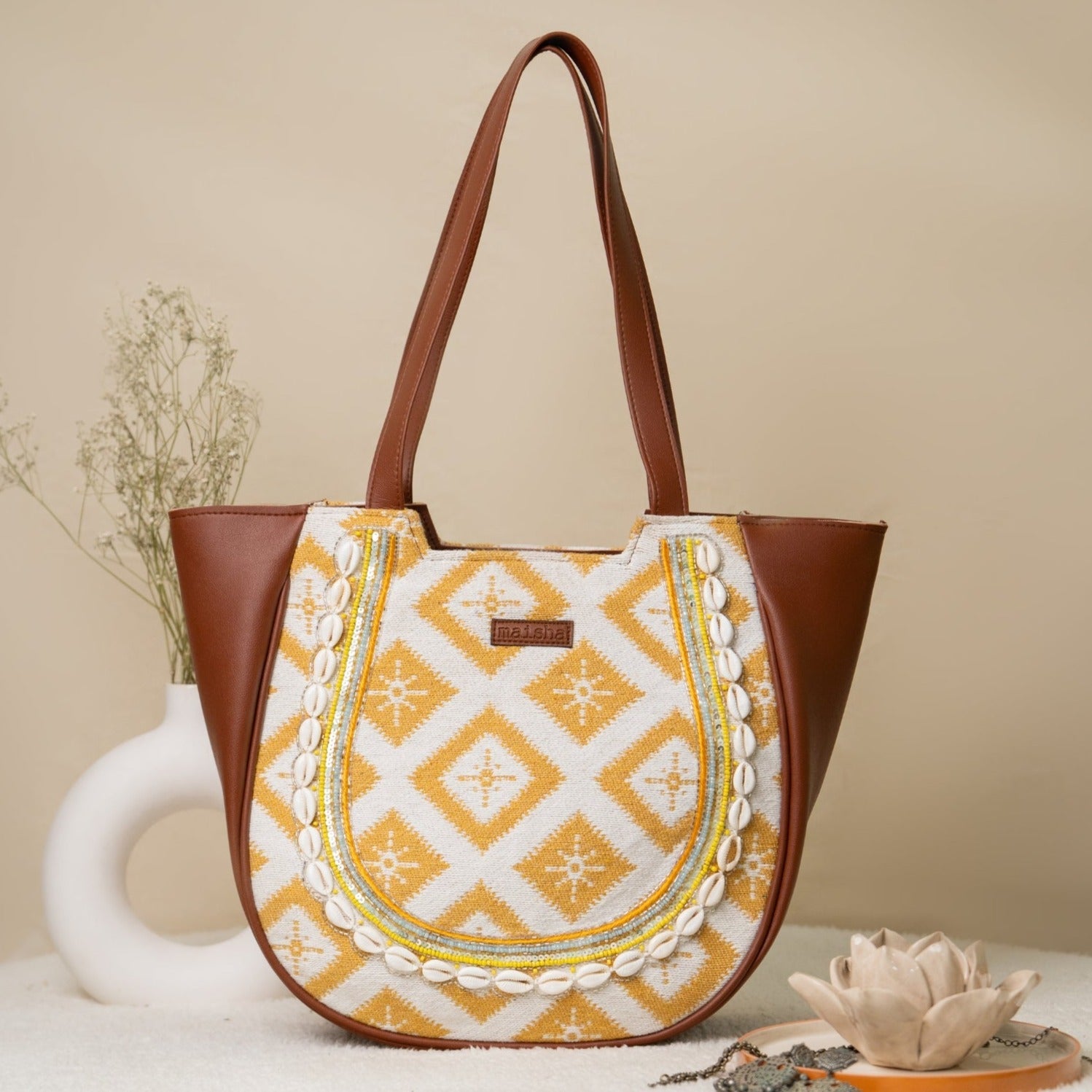 Sunny Side-up Crescent Bag