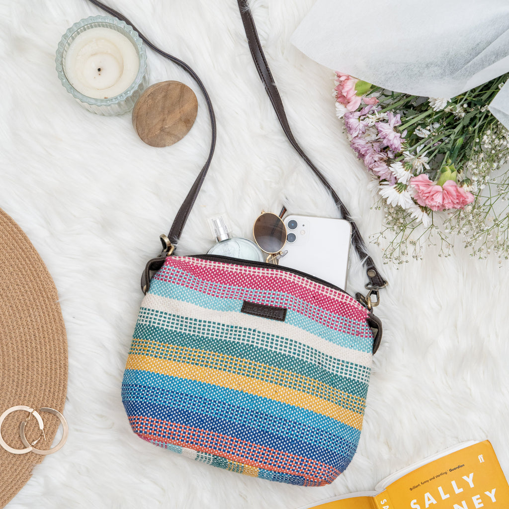 Colourful Remix Pouch / Sling Bag