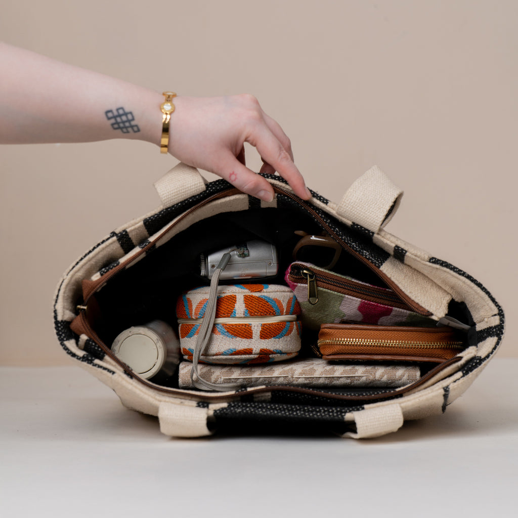 Monochrome Muse Utility Bag