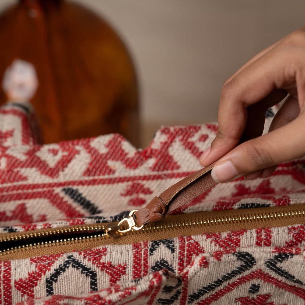 Crimson Charm Box Bag (LARGE)