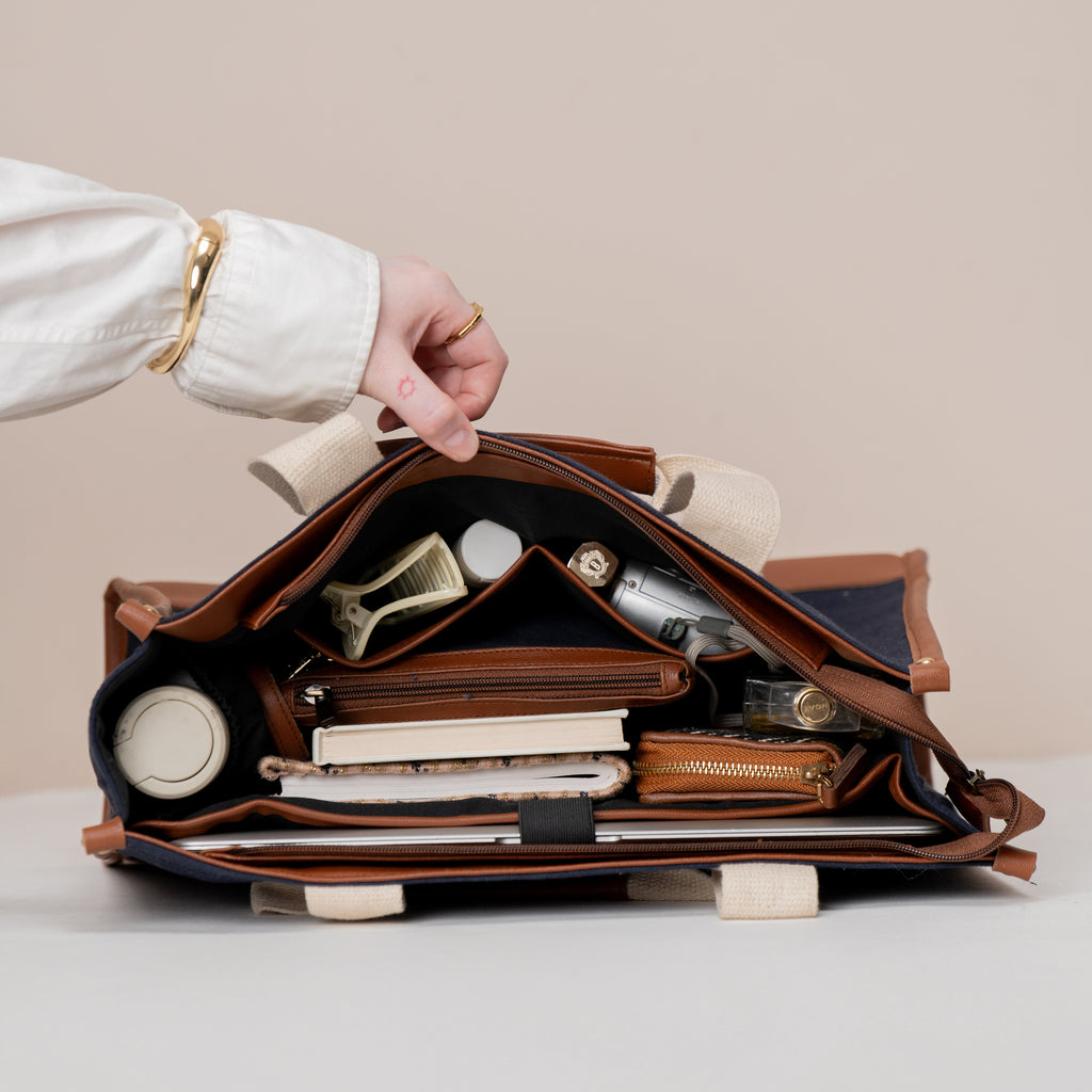 Ink Canvas Office Tote Bag