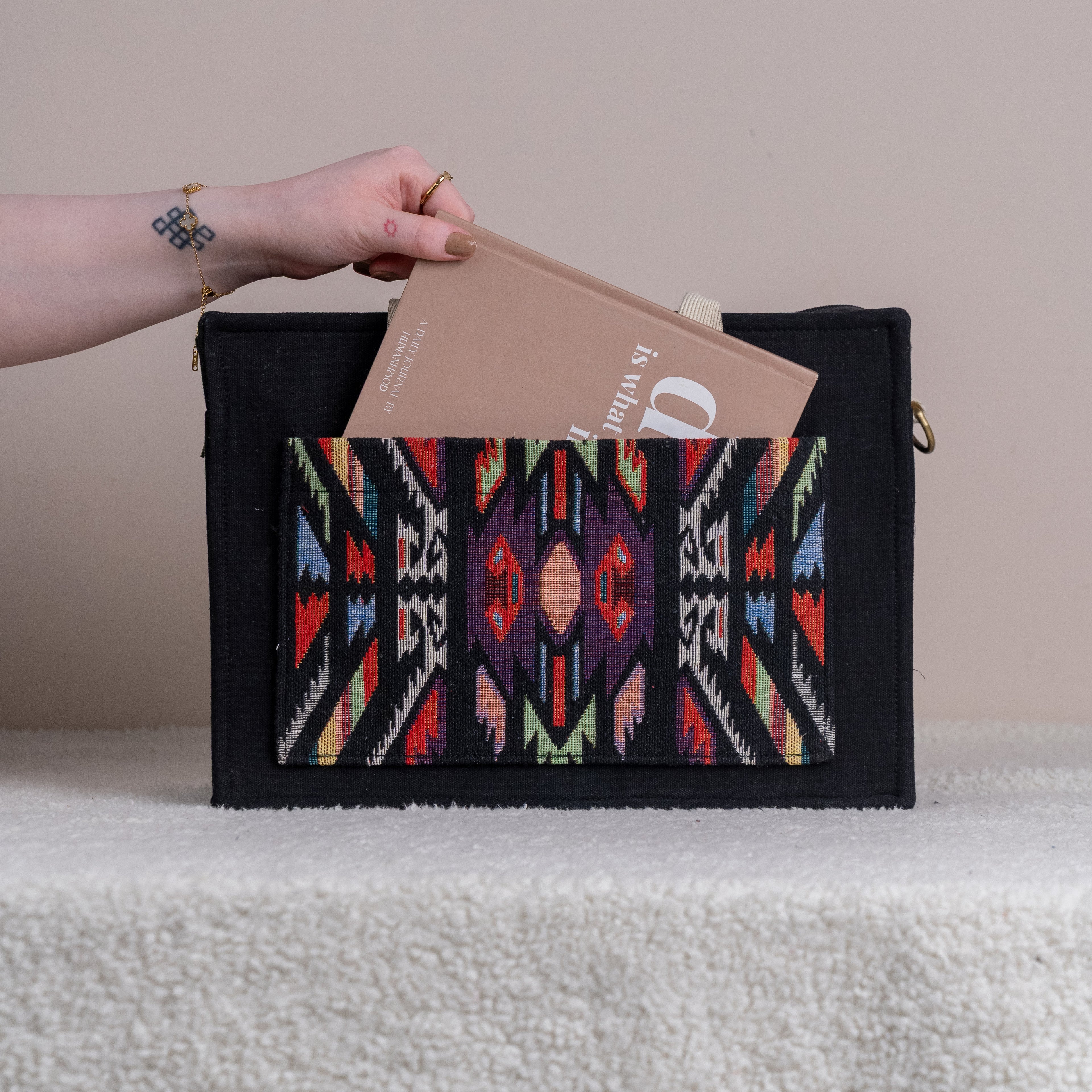 Tribal Weaves Canvas Tote Bag