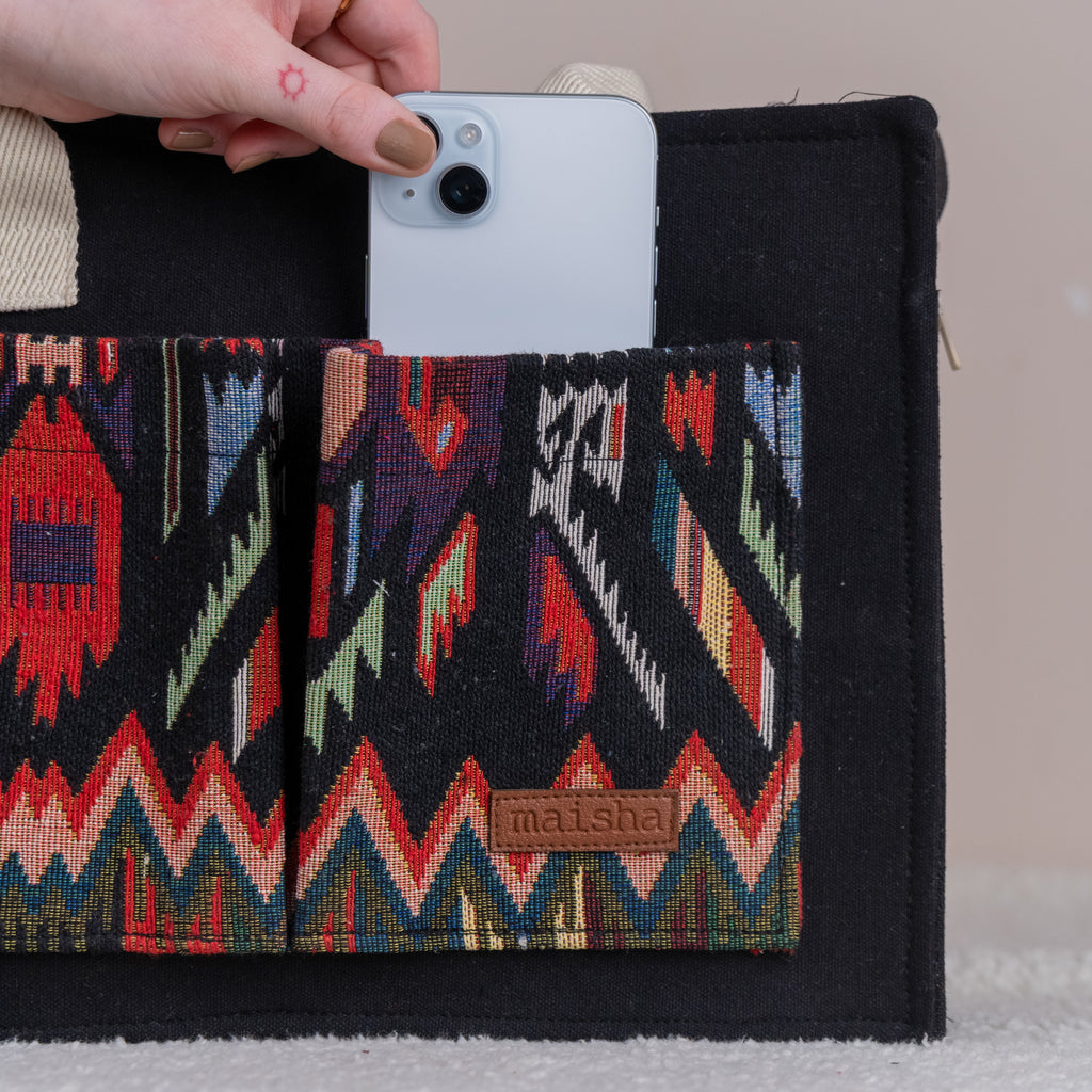 Tribal Weaves Canvas Tote Bag