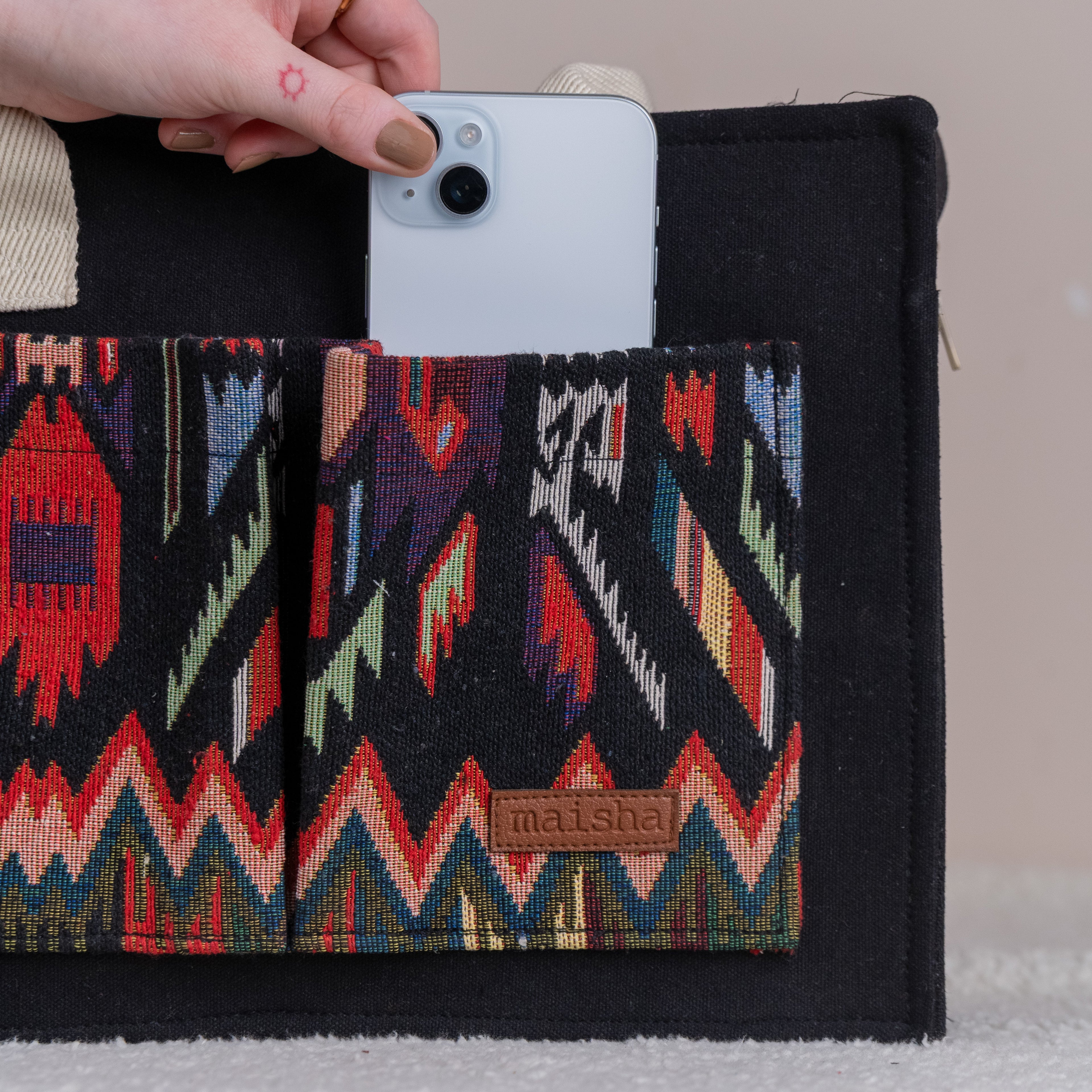 Tribal Weaves Canvas Tote Bag
