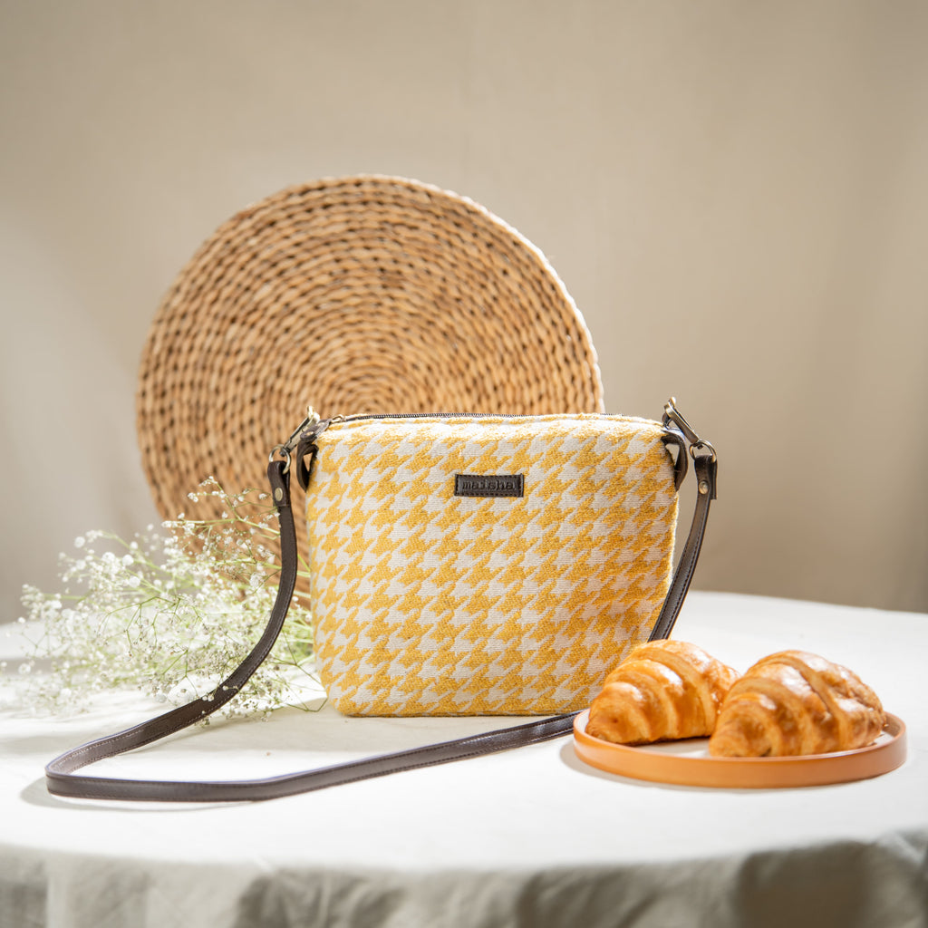 Lemon Poptart Pouch / Sling Bag