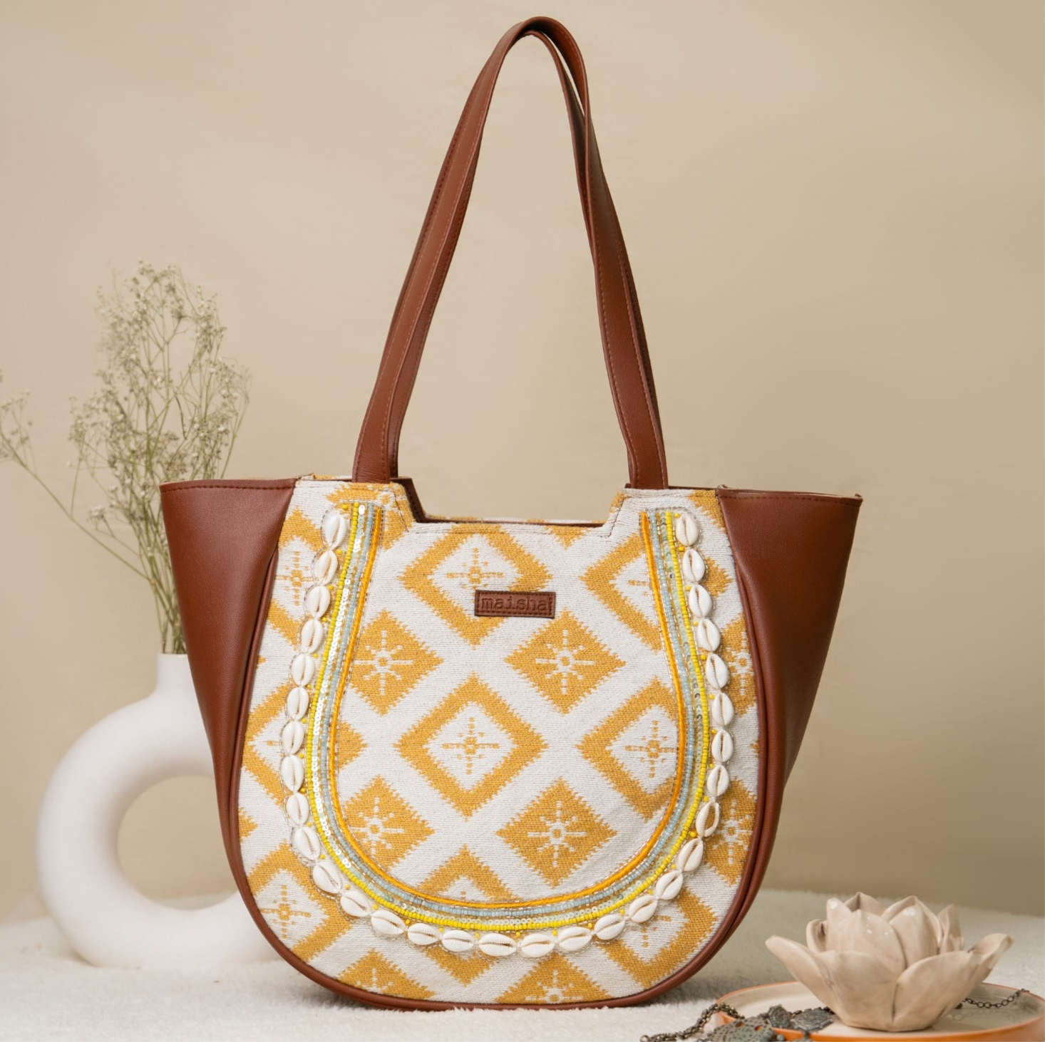 Sunny Side-up Crescent Bag