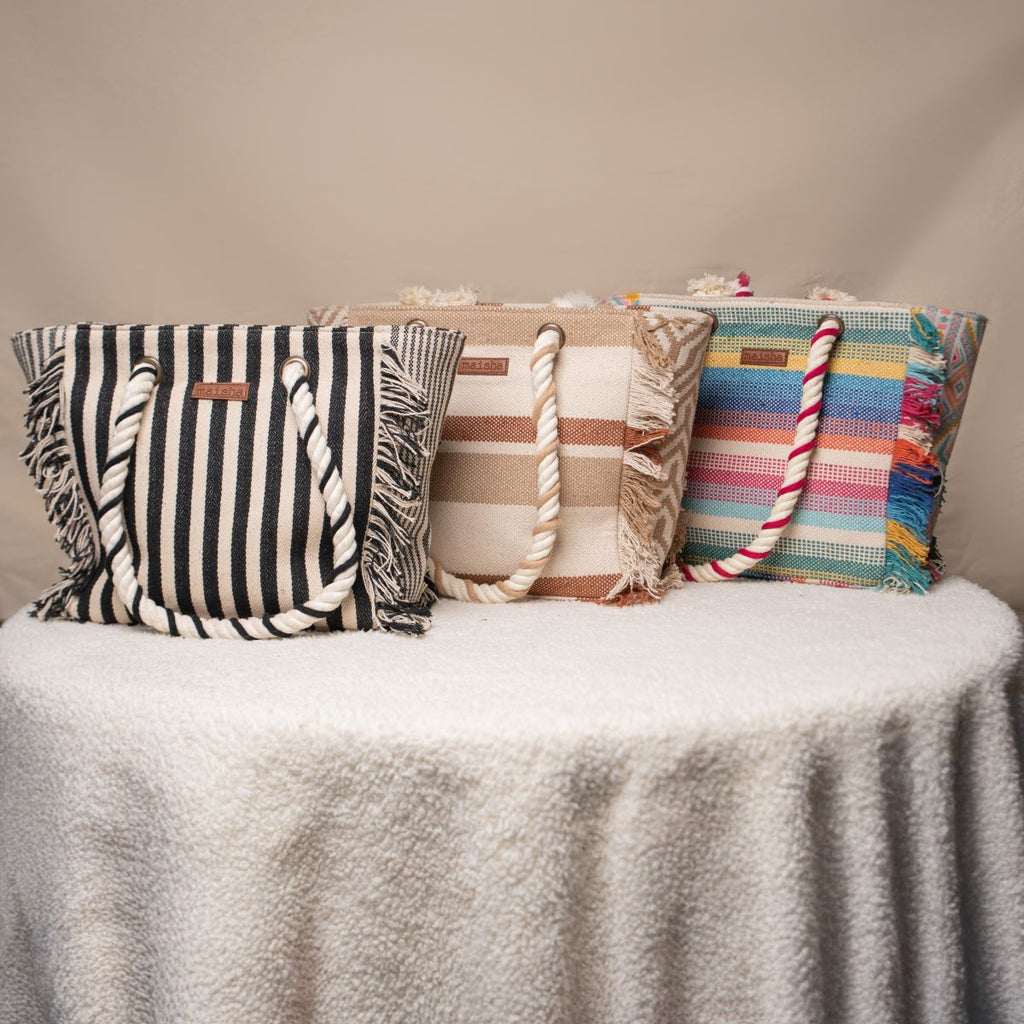 Sandy Hues Beach Tote Bag