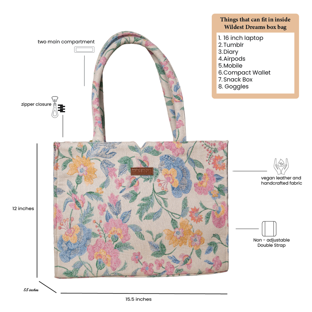 Wildest Dreams Box Bag (LARGE)